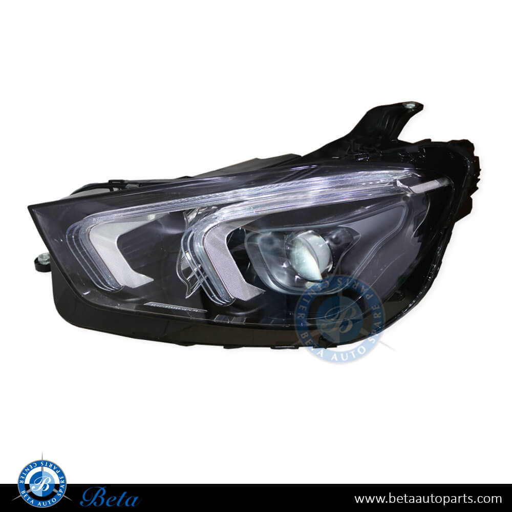 Left Side Headlamp Static LED for Mercedes GLE-Class W167 / C167 2019-Up models, Part Number 1679060303 Left Side Headlamp Static LED for Mercedes GLE-Class W167 / C167 2019-Up models, Part Number 1679060303